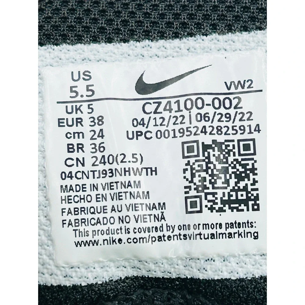 Nike Kyrie Flytrap 6 Mens Size 5.5 Black White Volt‎ New Without Box